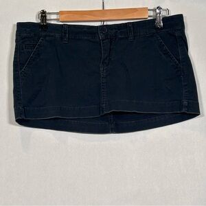 Hollister Casual Navy Blue Mini Skirt